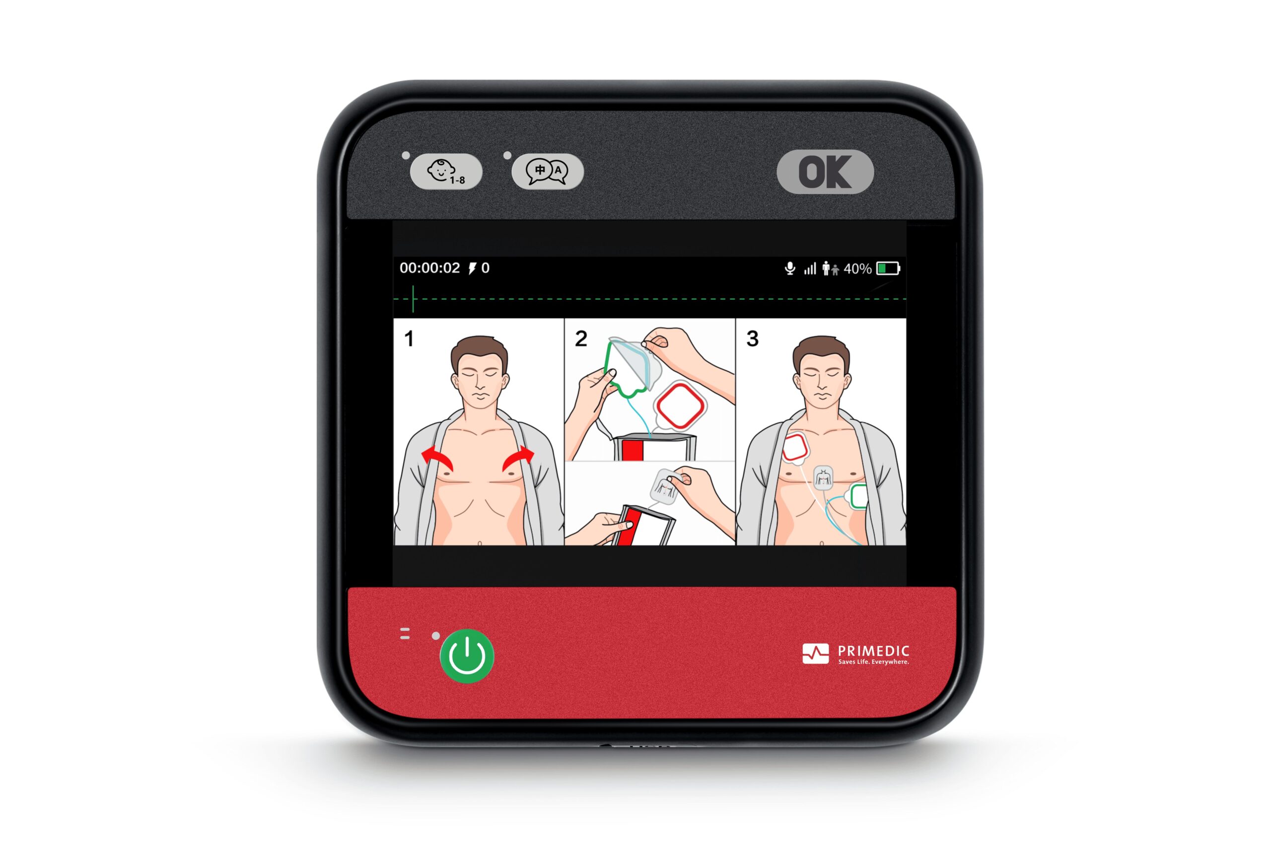 Primedic myPAd met scherm